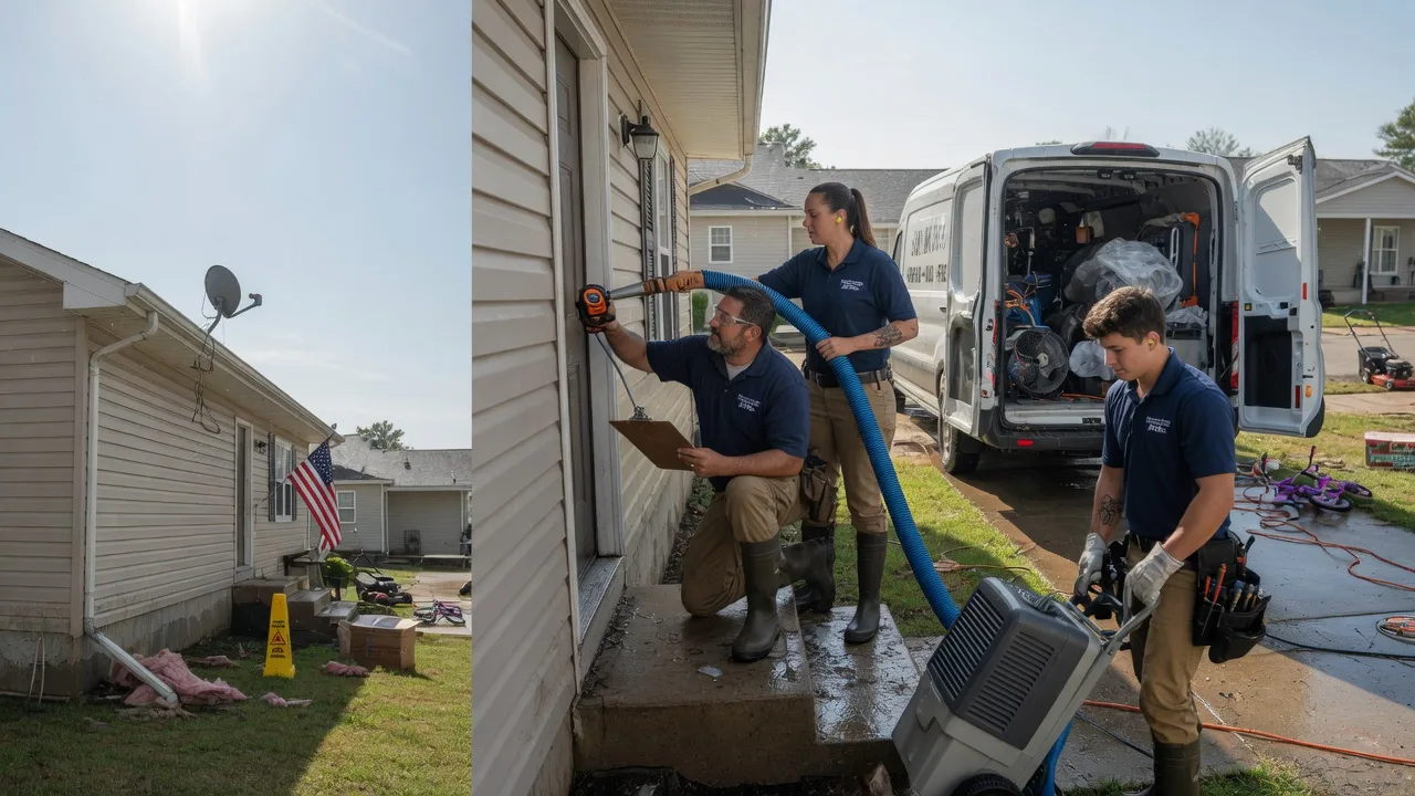 Ceiling Water Damage Restoration in Sheridan, MI near me